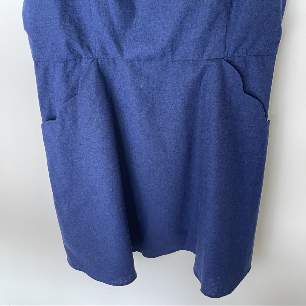 NWT Market & Spruce Crissie Strap Linen Dress XL - Picture 4 of 12